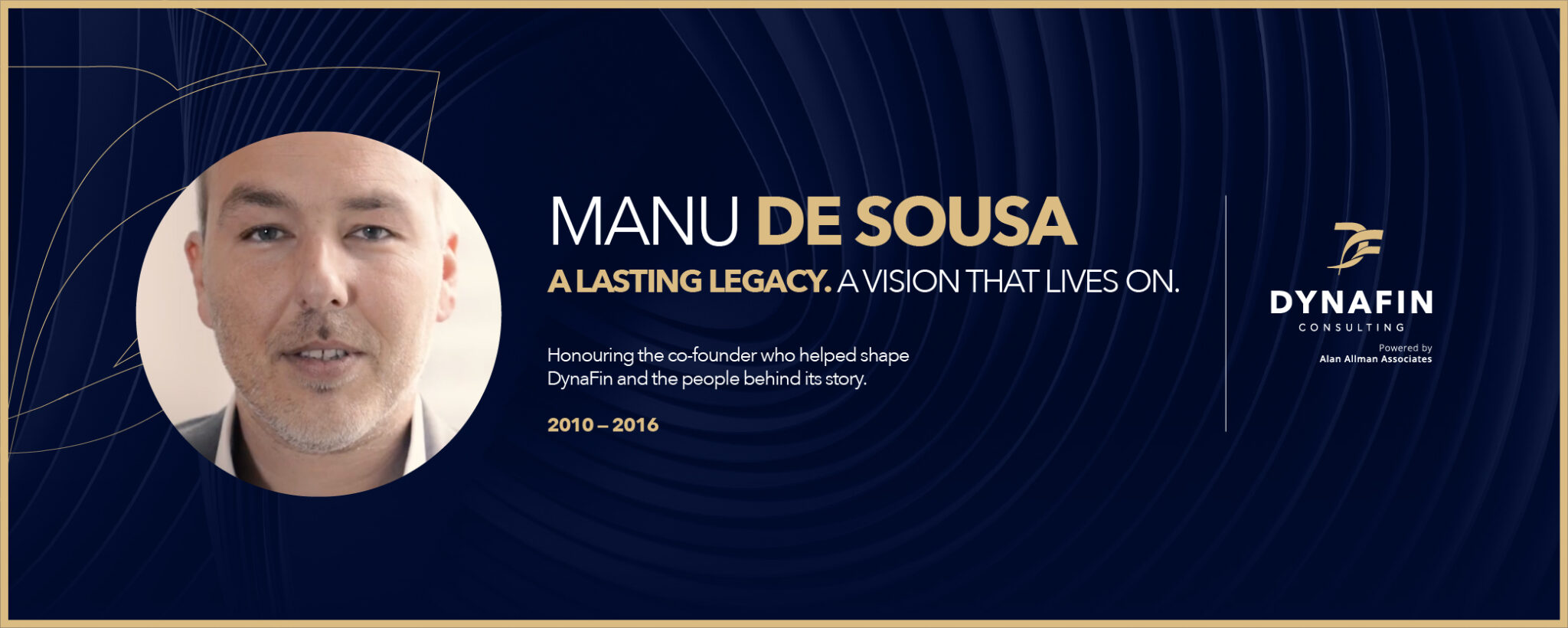 Manu De Sousa, co-founder of DynaFin Consulting